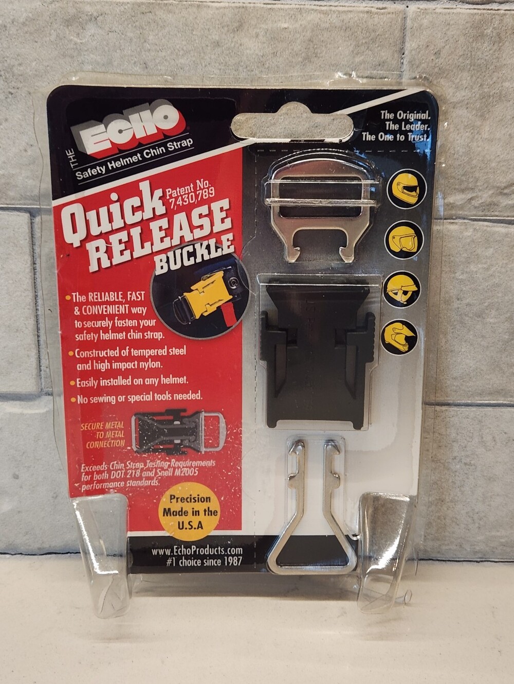 Echo Helmet Quick Release Buckle